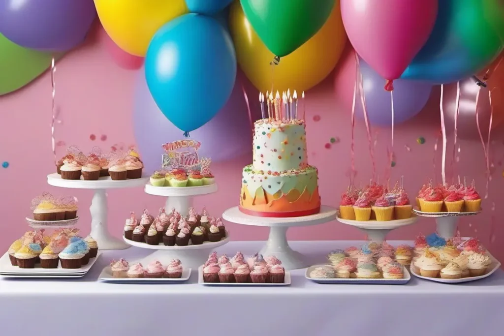 Cake and Dessert Table Decoration